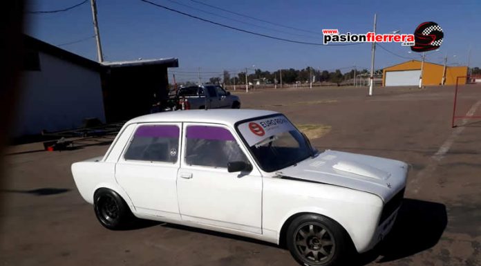 Yamil Mansur se subió a un “128” de Chipica Motorsport…