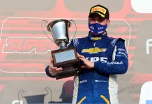 Mendoza en el podio, Llaver ganó, Santero 3° en el Alta Gracia…