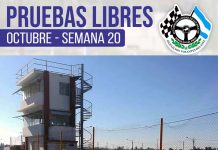 Días y horarios de pruebas para la semana 20 en San Martín…