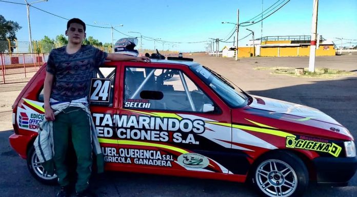 Valentino Secchi a la Clase 1 del Turismo Pista…