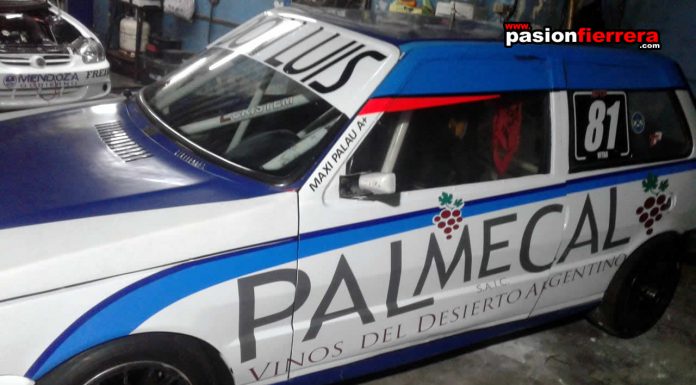 Así lucirá el Fiat de Maxi Palau, valijas lista, rumbo a Bs. As…