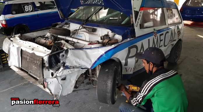 Fuerte golpe de Maxi Palau entrando…