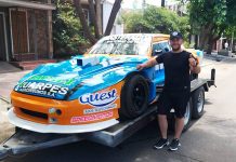 Feliz, “luisito” Maggini pudo probar la Dodge…