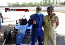 Julieta Gelvez prueba en Arecifes, la mendocina gira en un Formula de…