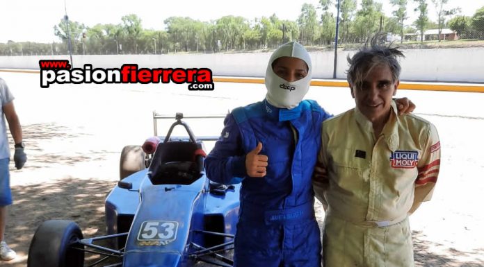 Julieta Gelvez prueba en Arecifes, la mendocina gira en un Formula de…