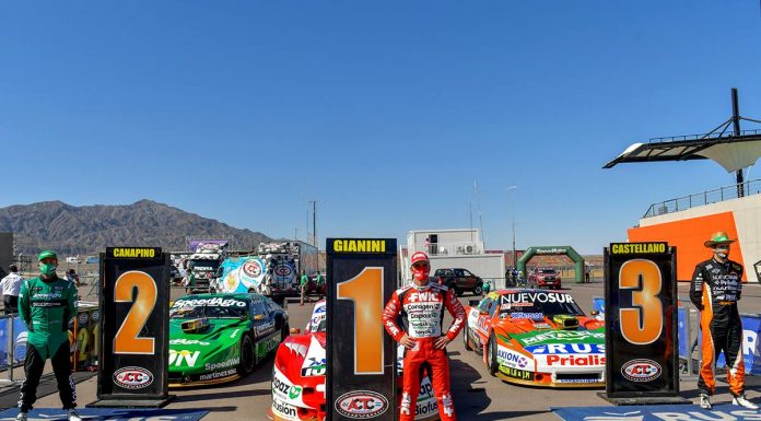 Gianini pole y record del TC en San Juan, Santero 9°…
