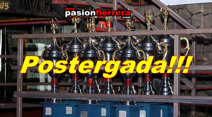 Sin premiación 2019, no se otorgó permiso…