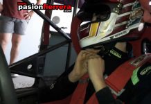 En asfalto, Tobías Pérez giró en un promocional…