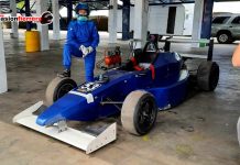 Probando en el Mouras, la mendocina gira en el Fórmula…