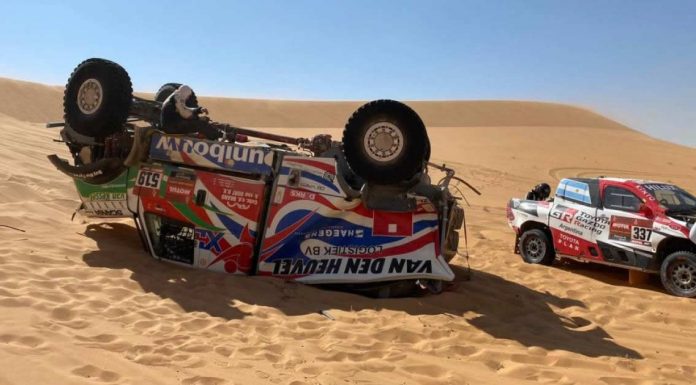 La dupla mendocina chocó de frente con un camión en la etapa 3, sonaba a abandono, pero…