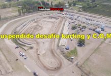 ¡SUSPENDIDO! Desafío Karting y C.O.M, ASA sin habilitación…