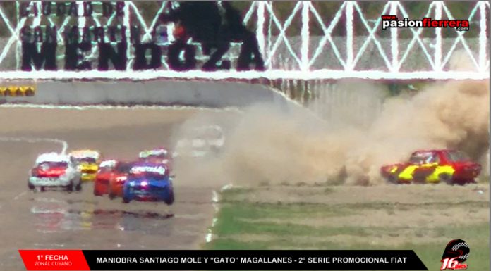 Maniobra Santiago Mole, Martin Magallanes – 2° Serie Zonal Cuyano 2021 – autódromo Ciudad de San Martin