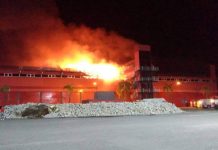 Incendio en el Autódromo de Termas: “Vinieron 10 camiones y 70 efectivos para trabajar controlando y enfriando”