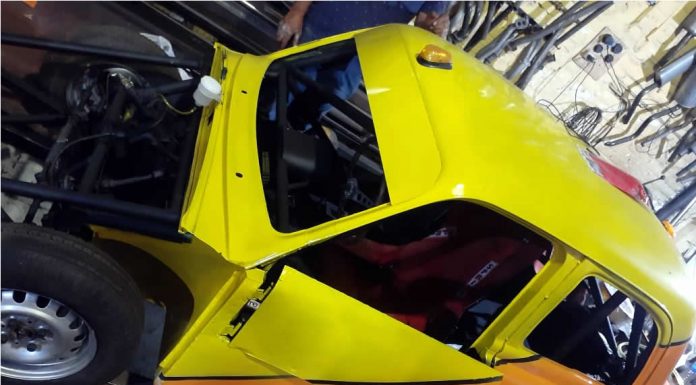 Flamante, casi listo para incorporarse al Speedway, así luce el reciente Speedwero adquirido por Fabián Vega…