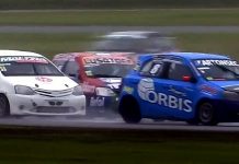 Clase 3: 1° Serie para Sniechowski, 2° para Etcheveste con condiciones muy diferentes de pista, Malizia 21°…