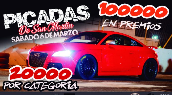 Picadas en San Martín, sábado 6 de marzo, 5 categorías, $100 mil en premios, IMPERDIBLE!…