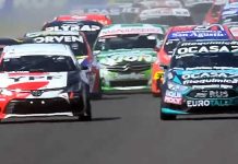 CLASE 3: Herido pero el Toyota de Santero recibió la de cuadros, Vicino 14° y Leonel Pernia el ganador…