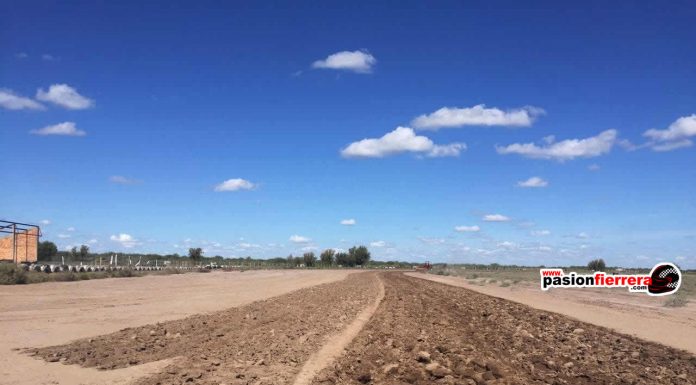 Comienzan los trabajos en la pista de Gral. Alvear, hoy…