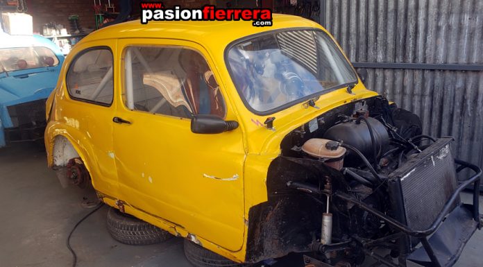 En el taller de Marcelo Bonino, se trabaja en el “600” ahora ex…