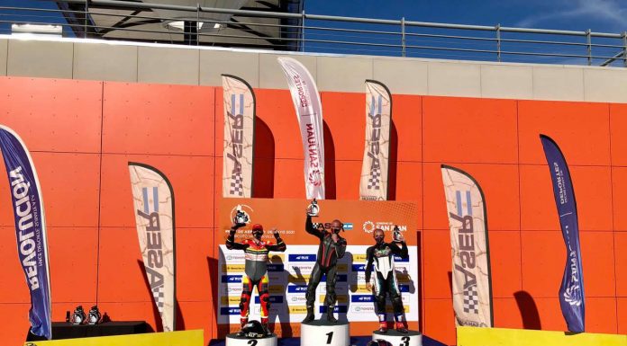 El mendocino Franco Pandolfino fue segundo en el Sanjuanino de Velocidad