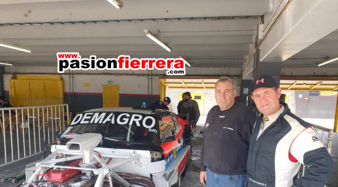 En nuevo equipo Luis Maggini prueba en Procar 4000…
