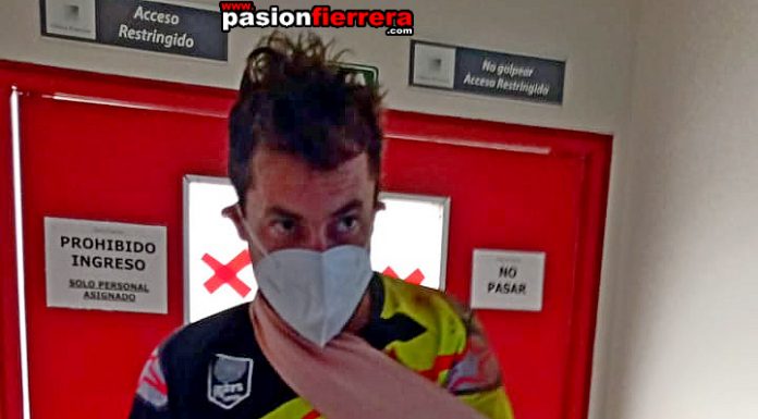 Duro golpe de Damián Moreno, una fractura complica su…