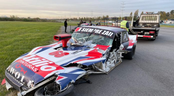 Parte médico de los pilotos involucrados en el incidente del Procar 4000, en el Gálvez…