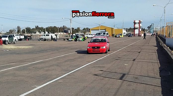 Nutrida cantidad de autos giran en las pruebas en el “Pena…”