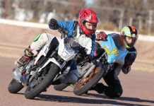 Las motos también prueban en el AVE…