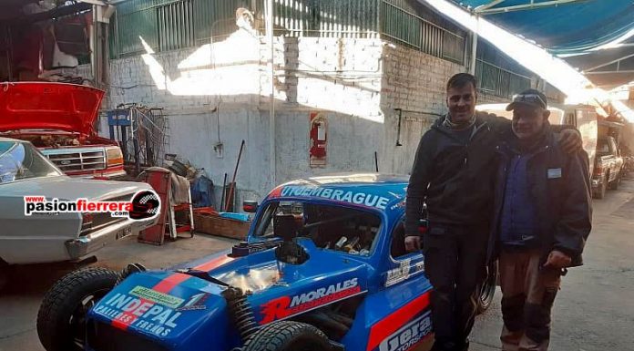 Lista para salir a pista, Pablo Catana presente en Gral. Alvear…