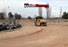 A full, se trabaja en los últimos detalles del kartódromo de ASA…