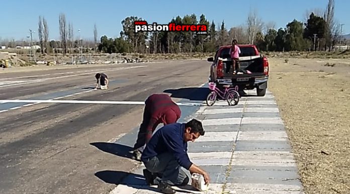 Trabajos en ASA, Se acondiciona el autódromo para el fin de semana…