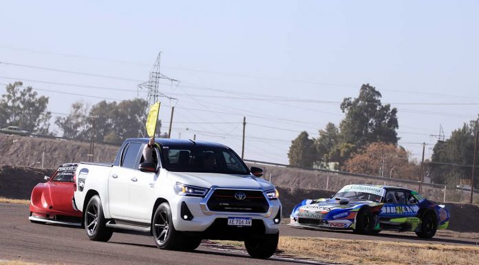 Gerardo Martín ganó la primera serie del TC Cuyano que cerró con auto de seguridad…