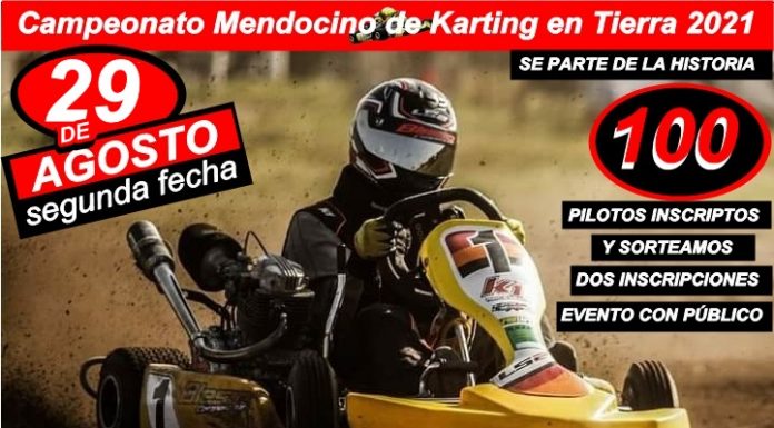 Se viene la segunda fecha del Campeonato Mendocino de karting…