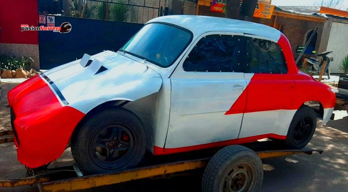 Vuelve Federico Cueito a la tierra, hace 23 años el auto estaba guardado, lo adquirió y se reconstruyó, mira como quedó para presentarlo en Gral. Alvear te lo mostramos en la nota…