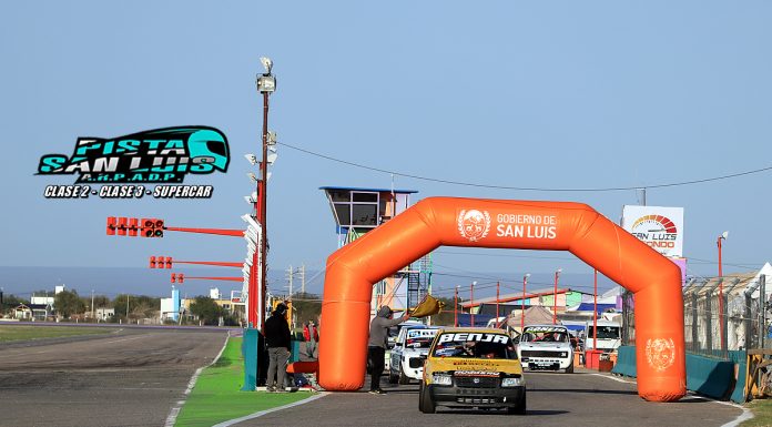 El Pista San Luis comenzó su jornada de Domingo, entrenamientos, clasificaciones, series y finales…