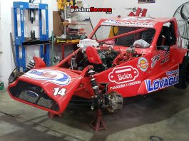 Después del golpe, EL Sport 4 de Juan Pablo Rodríguez en reparación…