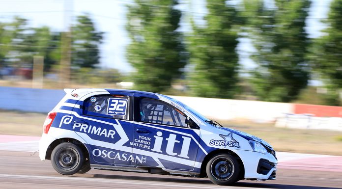 Tomy Martín y un paso gigante para palear por la victoria, sumado a la pole el juvenil a bordo del Etios ganó la primera batería de la Clase 2….