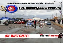 5° y 6° fecha Tradicionales AL INSTANTE! te llevamos desde San Martín todos los detalles de las clasificaciones, series y finales…