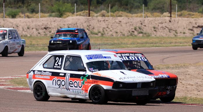 Victoria de Carlos Manzano en la segunda serie de la Promocional Fiat que terminó con auto de seguridad por el vuelco de Agustín Ejea…