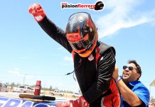 Luisito Maggini “Esto va dedicado a mi Alfonsina” por primera vez llevo la Dodge a lo más alto del podio de la mano de la familia Gerardi…