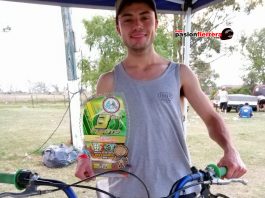 Leonel Méndez hizo podio en Santa Fe, buen trabajo del sanrafaelino…