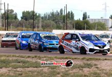 Abdo Girala ganó en la segunda batería de la Clase 2, serie que brindo algo de lucha en pista entre el ganador, Nicolás Paris y Maxi Martínez