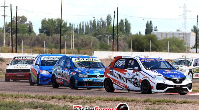 Abdo Girala ganó en la segunda batería de la Clase 2, serie que brindo algo de lucha en pista entre el ganador, Nicolás Paris y Maxi Martínez