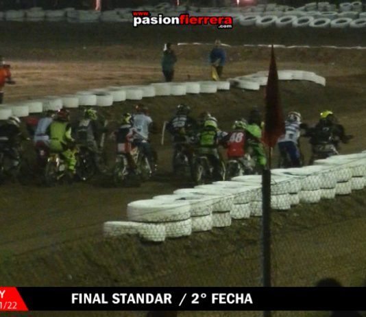 21/22 MOTOS 110CC STANDAR Y LIBRE- Series, repechaje y final – 2° fecha Speedway San Rafael