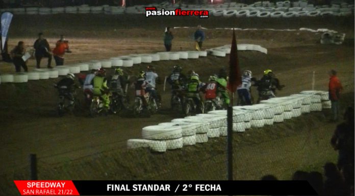 21/22 MOTOS 110CC STANDAR Y LIBRE- Series, repechaje y final – 2° fecha Speedway San Rafael