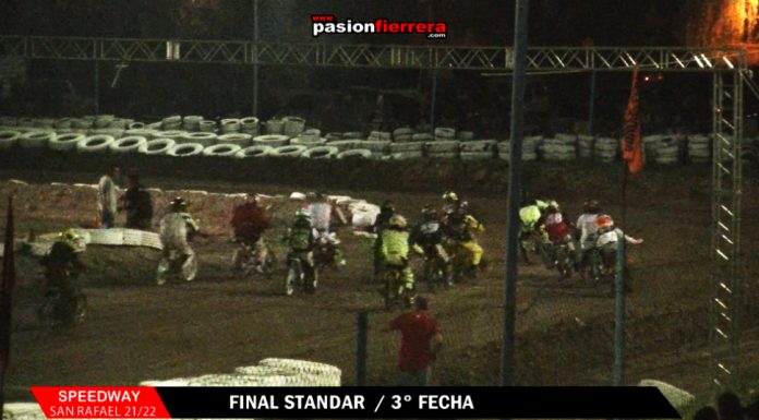 MOTOS 110 CC – Series y finales – 3° fecha Speedway San Rafael 21/22…