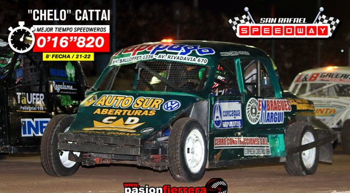 Vuelta por Vuelta Speedweros 8° fecha, No solo gano, tambiĂ©n fue el mas veloz de la noche sanrafaelina…