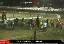 MOTOS STANDAR 110cc Finales A y B – 7° fecha Speedway San Rafael Mza 21/22
