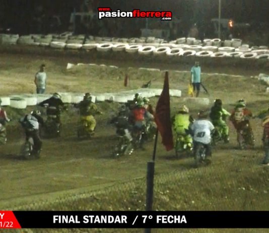 MOTOS STANDAR 110cc Finales A y B – 7° fecha Speedway San Rafael Mza 21/22